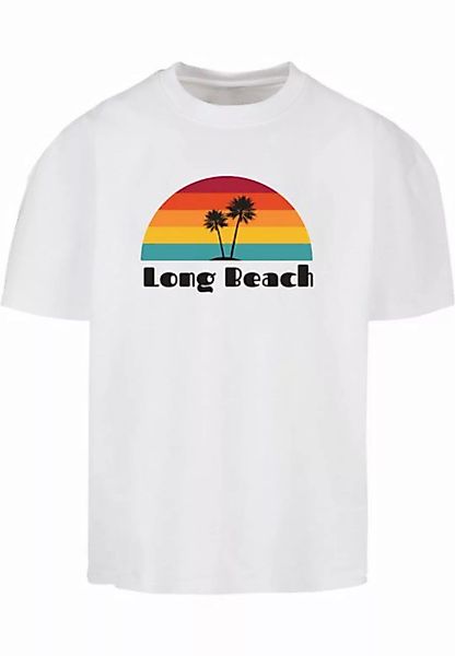 Merchcode T-Shirt Merchcode Herren Long Beach Ultra Heavy Cotton Box T-Shir günstig online kaufen
