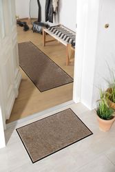 my home Fußmatte "Lavea" rechteckig 9 mm Höhe Schmutzfangmatte, Uni-Farben, günstig online kaufen