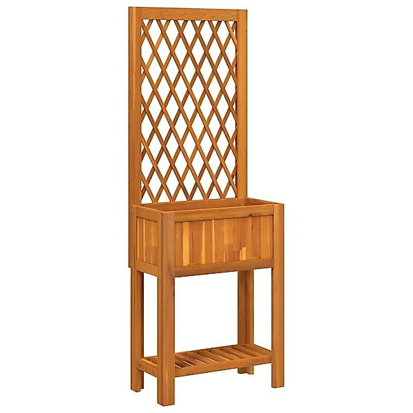 vidaXL Blumentopf Pflanzkübel mit Rankgitter & günstig online kaufen
