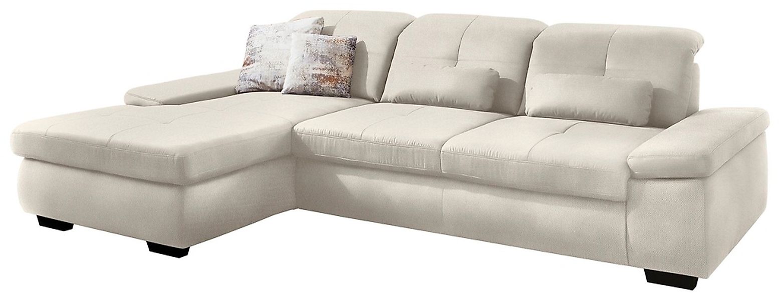 Die PlanBar Ecksofa »MP-IN16012 L-Form, mit Federkern-Polsterung«, inkl. Si günstig online kaufen