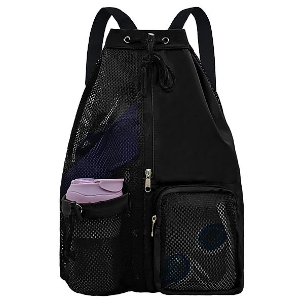 Mutig Strandtasche Schwimmen Tasche, Schwimmtasche Mesh-Rucksack günstig online kaufen