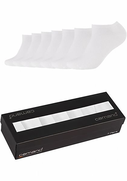 Camano Sneakersocken "comfort" 7 Paar tlg. mit flachen Nähten günstig online kaufen