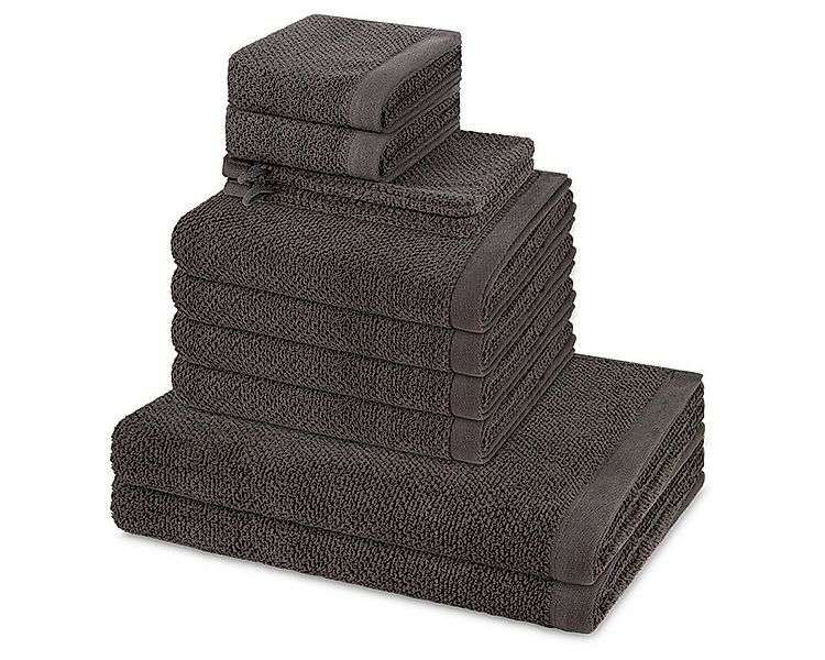 Möve Handtuch Set Bliss, Walkfrottee (Spar-Set, 8-St), 2 X Wasch- 2 X Gäste günstig online kaufen