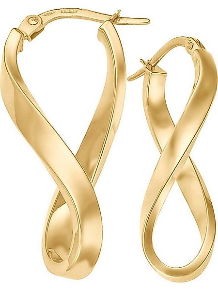 CHRIST Paar Creolen CHRIST Damen-Creolen 375er Gelbgold (Paar) günstig online kaufen