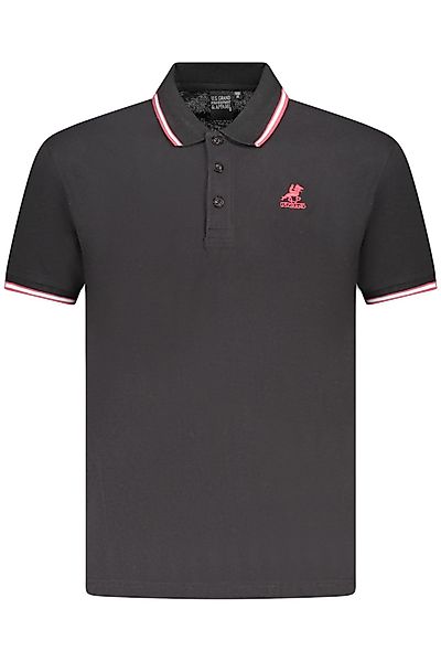 U.S. GRAND POLO Poloshirt Elegantes Schwarzes günstig online kaufen