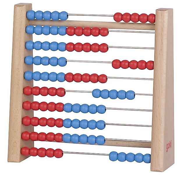 goki Rechenschieber Rechenrahmen 100 Perlen Holz-Rechenrahmen Zählrahmen 10 günstig online kaufen