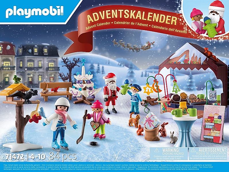 Playmobil® Spielzeug-Adventskalender Ausflug auf den Weihnachtsmarkt (71472 günstig online kaufen