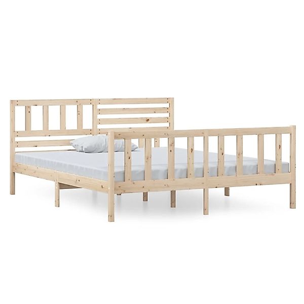 Vidaxl Massivholzbett 140x190 Cm günstig online kaufen