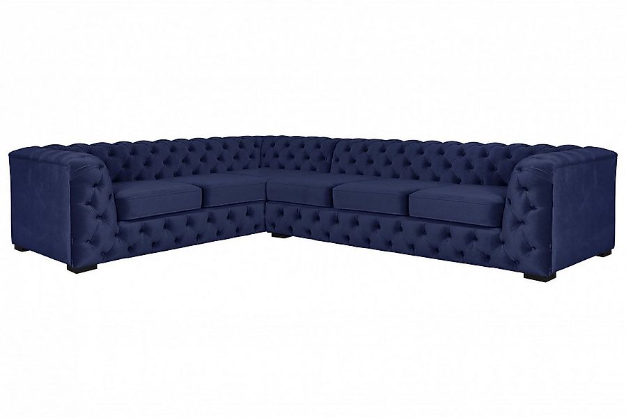 Home affaire Chesterfield-Sofa KALINA L-Form, hochwertig Chesterfield-Ausfü günstig online kaufen