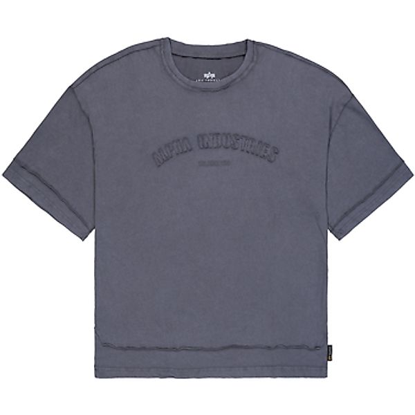 Alpha Industries  T-Shirt Open Edge T-Shirt - vintage grey günstig online kaufen