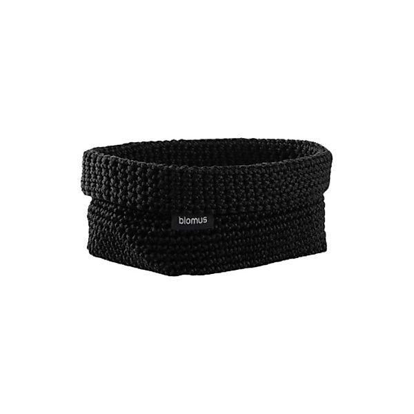 blomus Häkelkorb Tela Black L günstig online kaufen