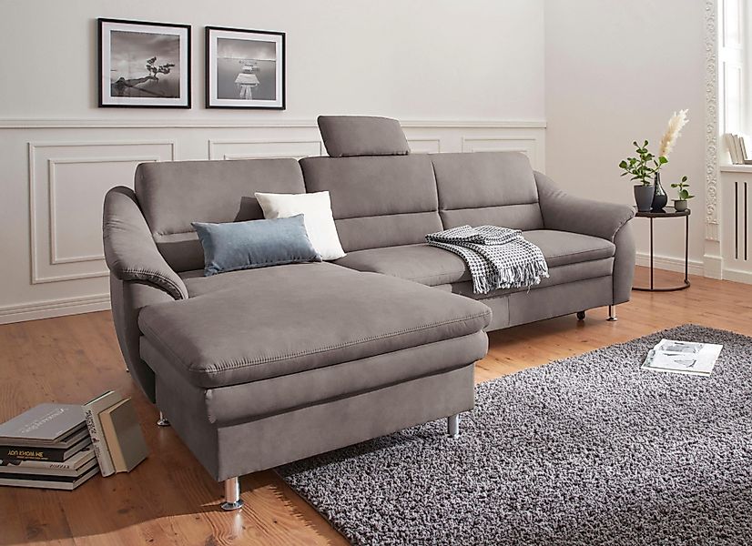 sit&more Ecksofa Cardoso L-Form, mit Federkern, günstig online kaufen