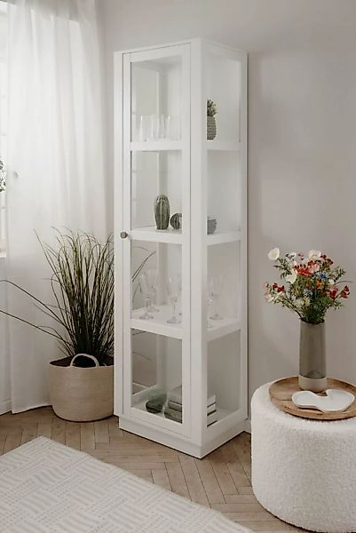 möbelvita Vitrine Arden 52A Vitrine, weiß günstig online kaufen