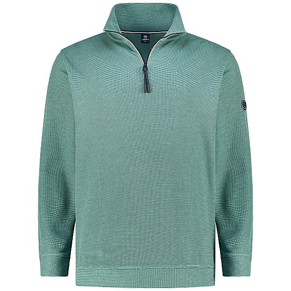 Lerros Sweatshirt aus Baumwollmischung Farbe türkis Größe: 3XL günstig online kaufen