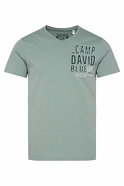 CAMP DAVID V-Shirt, aus Baumwolle günstig online kaufen