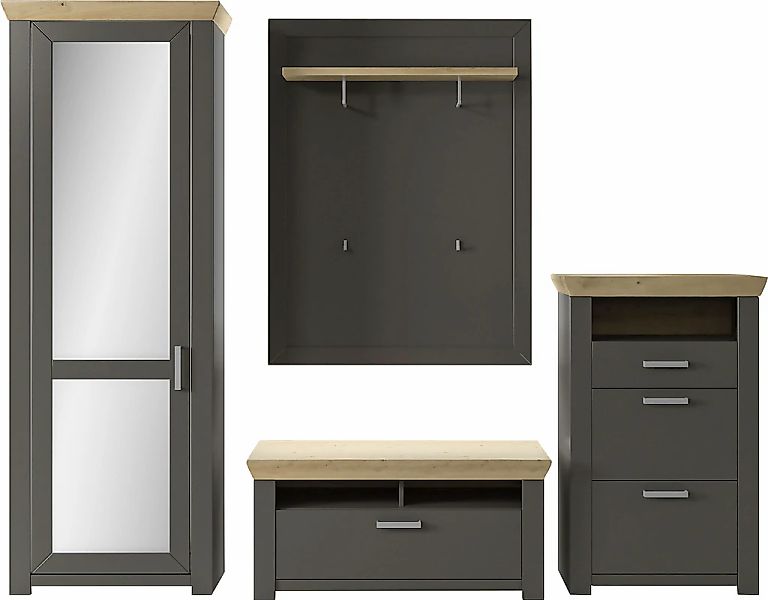 set one by Musterring Garderoben-Set »GA York Kombi 55«, (Set, 4 St.), mit günstig online kaufen