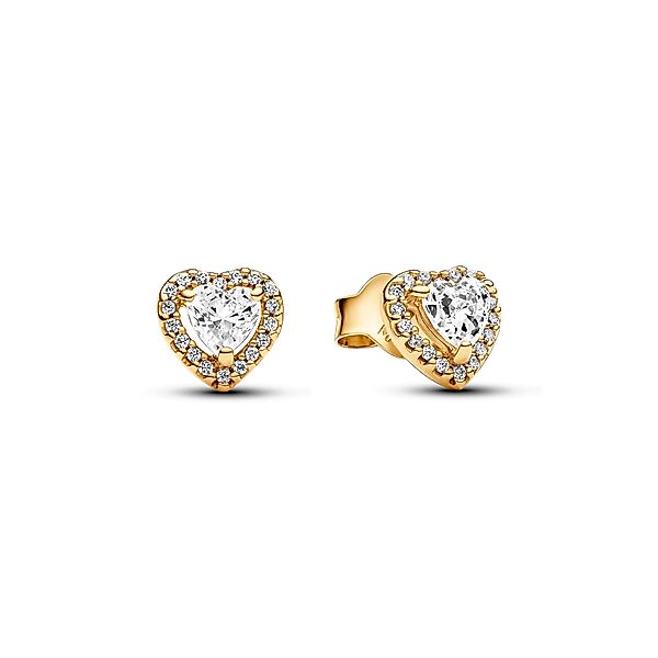 Pandora Ohrring-Set Pandora Ohrstecker Sparkling Heart günstig online kaufen