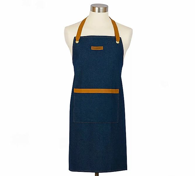 Le Creuset Küchen-Schürze Denim Jeans-Look günstig online kaufen