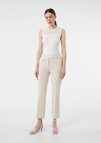 Comma 7/8-Hose Ankle-Hose mit Zierknöpfen günstig online kaufen