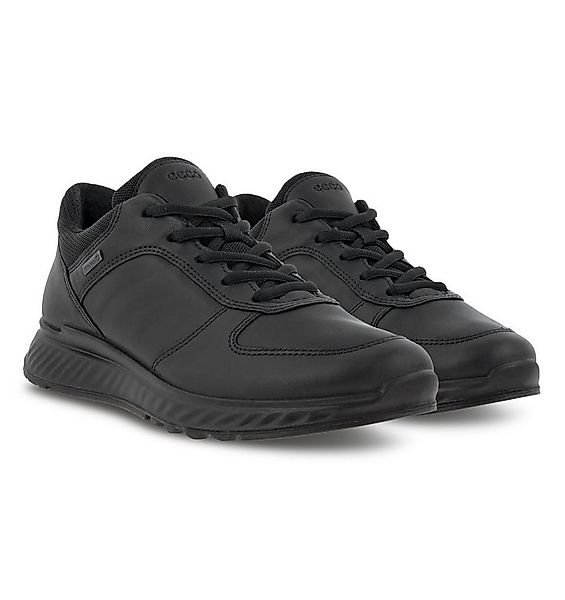 Ecco Exostride W Low GTX (wasserdicht, Yak-Leder) schwarz Damen Sneaker günstig online kaufen
