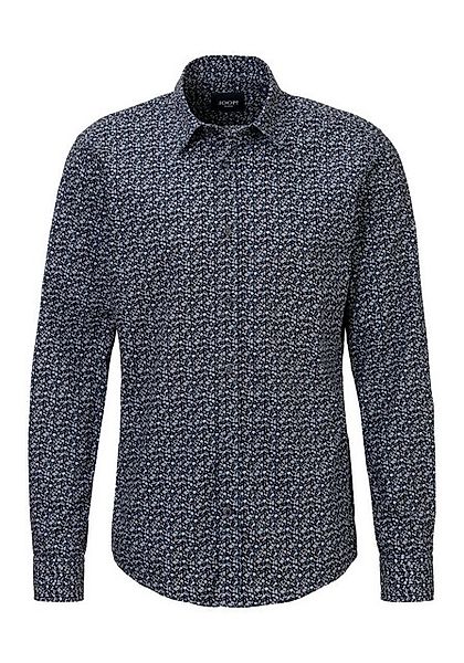 Joop Jeans Langarmhemd Hanson mit Allover-Print günstig online kaufen