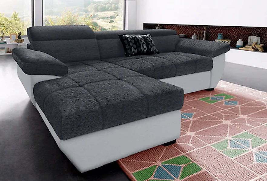 COTTA Polstergarnitur »Speedway L-Form«, (Set), Set bestehend aus: Ecksofa günstig online kaufen