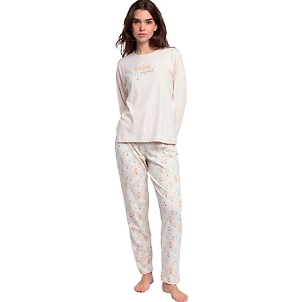 Admas  Kleider & Outfits Pyjama Hose Top Langarm Enjoy Every Moment günstig online kaufen