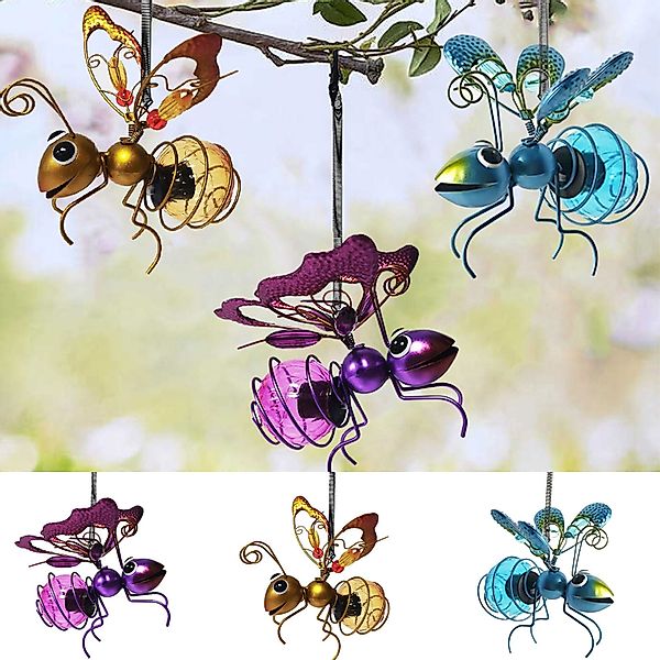 JOYOLEDER LED Solarleuchte Bienen Deko Solarleuchte günstig online kaufen