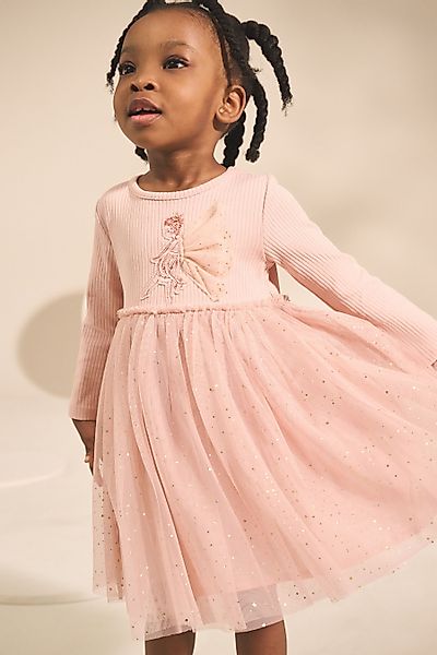 Next Partykleid Mesh-Partykleid mit langen Ärmeln günstig online kaufen