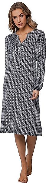 Pastunette Nachthemd Damen Schlafshirt mit langem Arm (1-tlg) Modisches Des günstig online kaufen