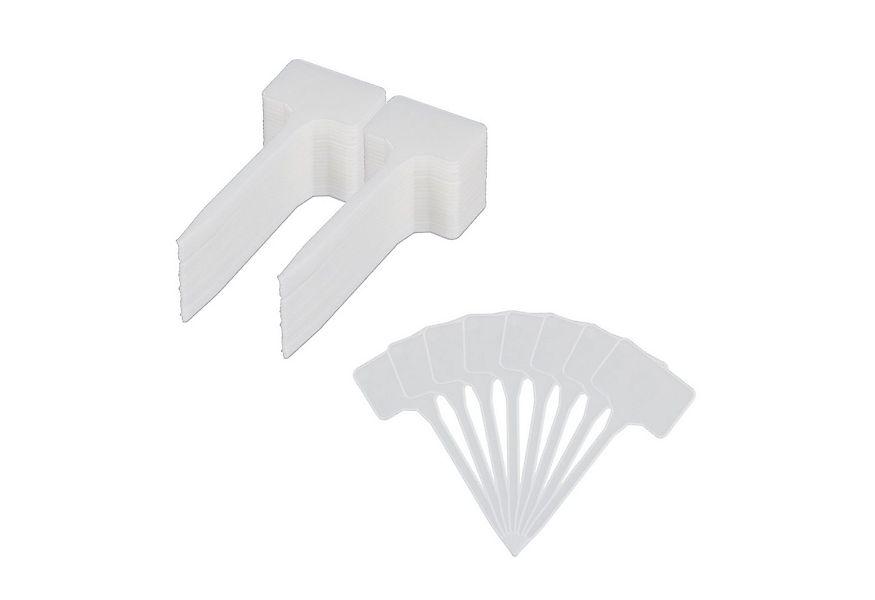relaxdays Gartenstecker Pflanzenschilder 100 St. zum Beschriften günstig online kaufen