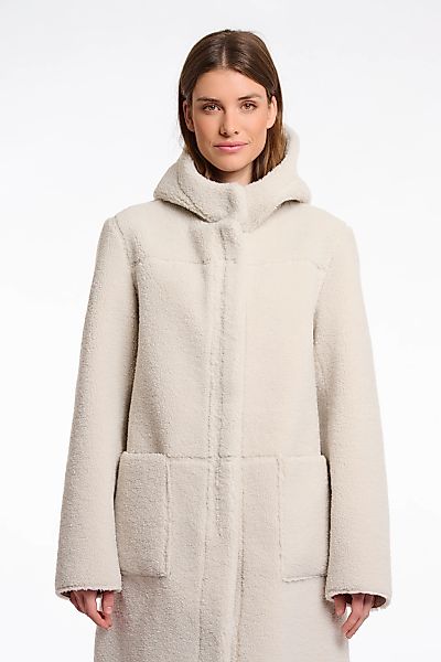 Rino & Pelle Kurzmantel "ALINA" mit Kunstleder-Details günstig online kaufen