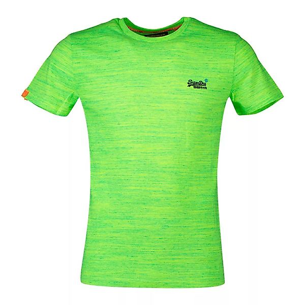 Superdry Orange Label Vintage Embroidered Kurzarm T-shirt XS Neon Green Spa günstig online kaufen