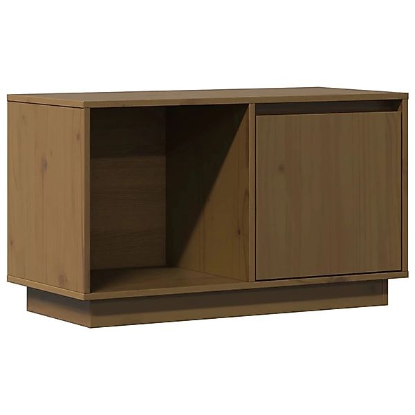 VidaXL TV-Schrank Honigbraun 74x35x44 cm Massivholz Kiefür günstig online kaufen