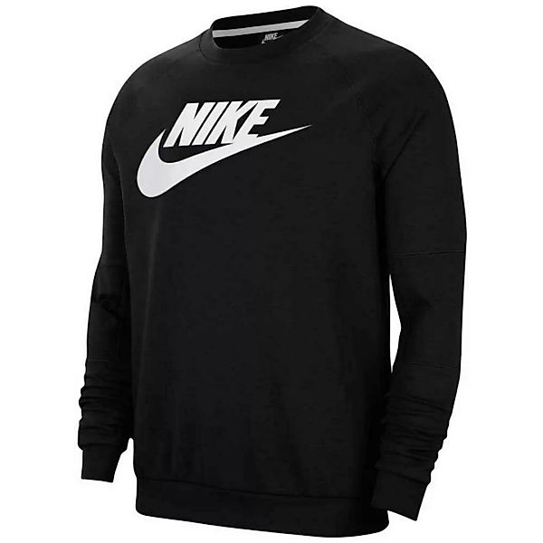 Nike Sportswear Crew Sweatshirt XL Black / White günstig online kaufen