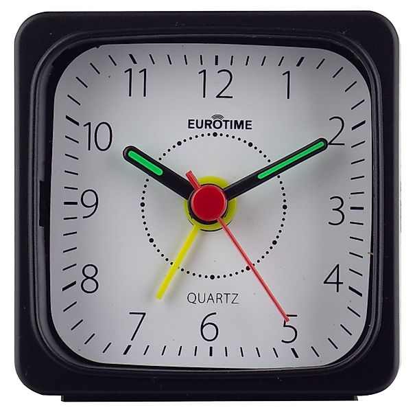 EUROTIME Quarzwecker EUROTIME Quarzwecker mit Schrittsekunde, Weckwiederhol günstig online kaufen
