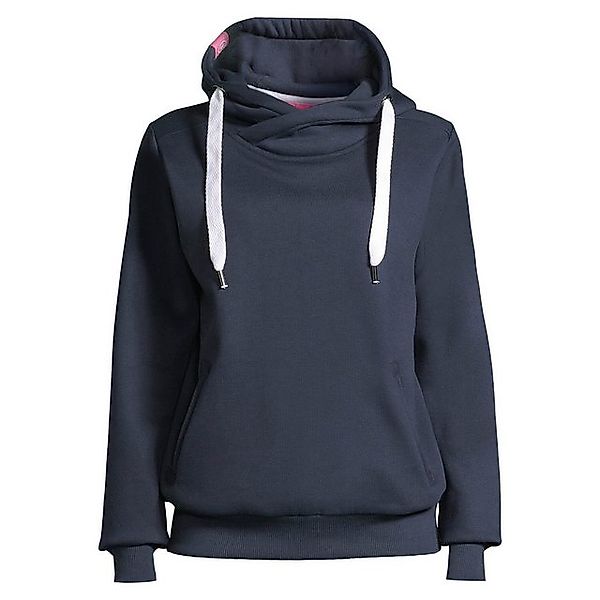 salzhaut Kapuzenpullover Damen Hoodie Pullover Sünn unifarben - Sweater mit günstig online kaufen