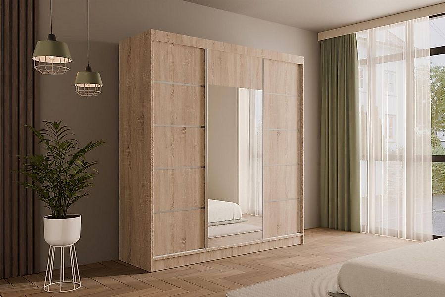 ALTDECOR Schiebetürenschrank V2-LINEA (Kleiderschrank Garderobenschrank mit günstig online kaufen