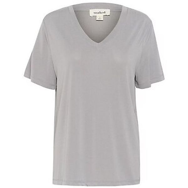 Soaked In Luxury  T-Shirt T-shirt col V coupe ample femme  Columbine günstig online kaufen