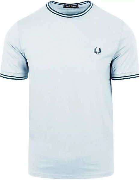 Fred Perry T-Shirt M1588 Hellblau V08 - Größe S günstig online kaufen