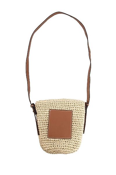 Ulla Popken Handtasche Tasche geflochtenes Papierstroh Riemen verstellbar günstig online kaufen