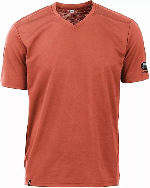 Maul Kurzarmshirt Mike fresh - 1/2 T-Shirt+Print - orange günstig online kaufen