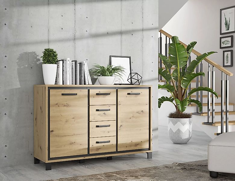 FORTE Sideboard "Trondheim", Breite 138 cm günstig online kaufen