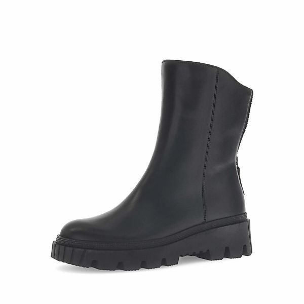Gabor Plateaustiefelette "Plateau Stiefelette Materialmix Leder/Lederimitat günstig online kaufen