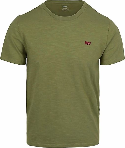 Levi's T-shirt Original Slub Green - Größe XL günstig online kaufen