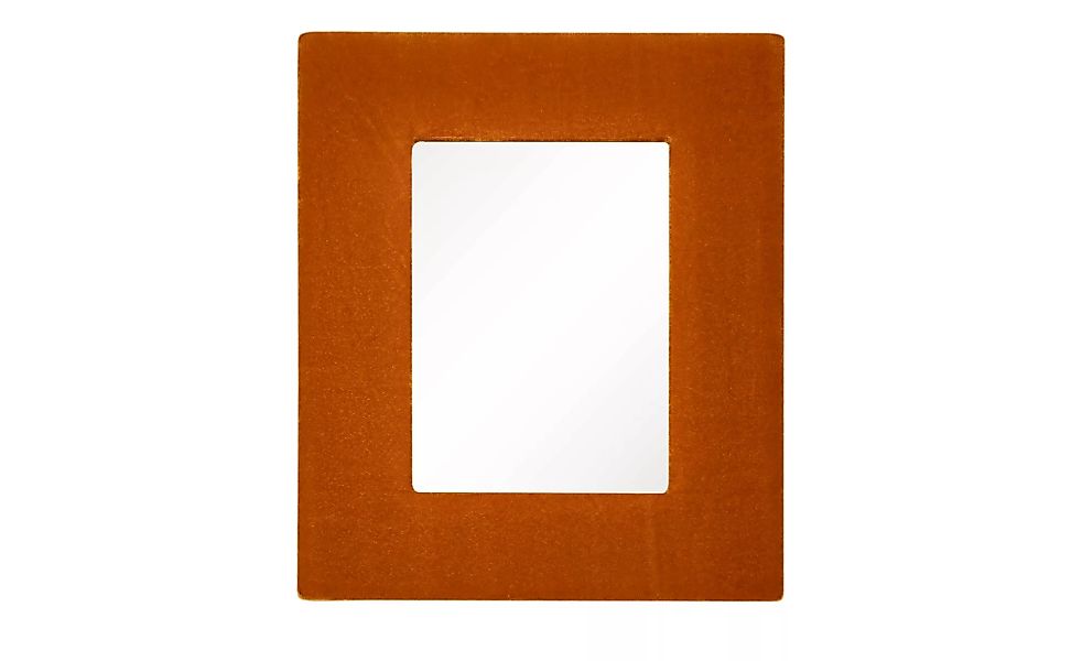 Bilderrahmen - orange - Samt - 21,5 cm - 26,5 cm - Dekoration > Bilderrahme günstig online kaufen