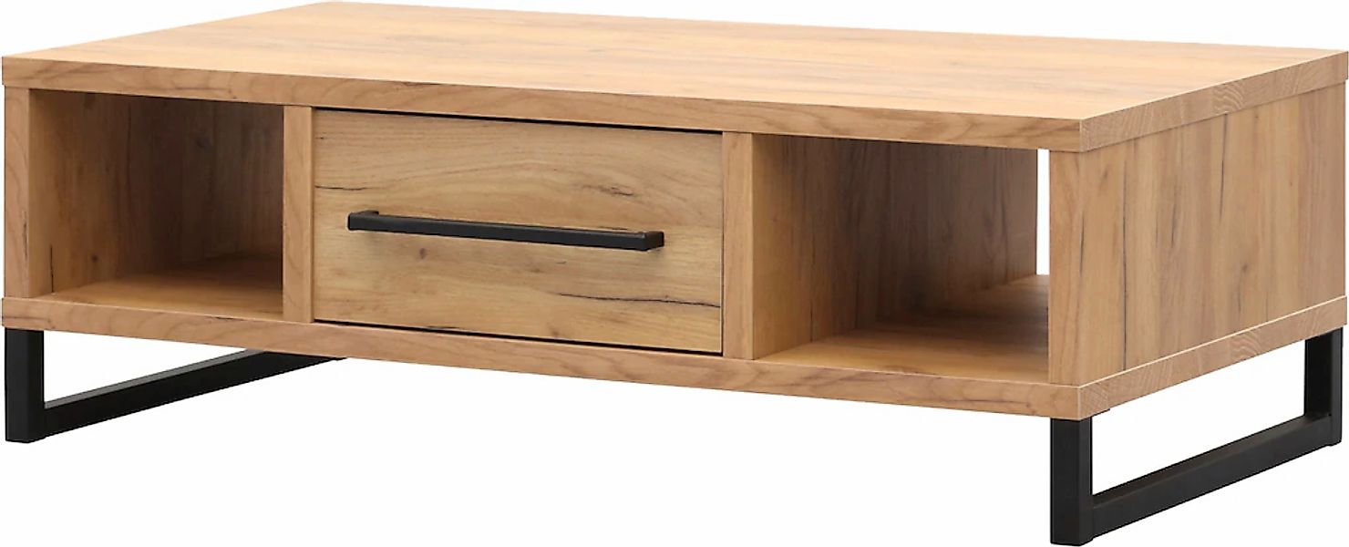 OMG Design Couchtisch "Ronda" 1 Stk. tlg. Oval mit Metallgestell günstig online kaufen
