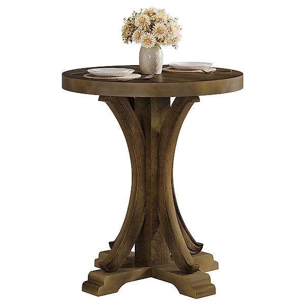 Tribesigns Esstisch Runder Küchentisch für 2 günstig online kaufen