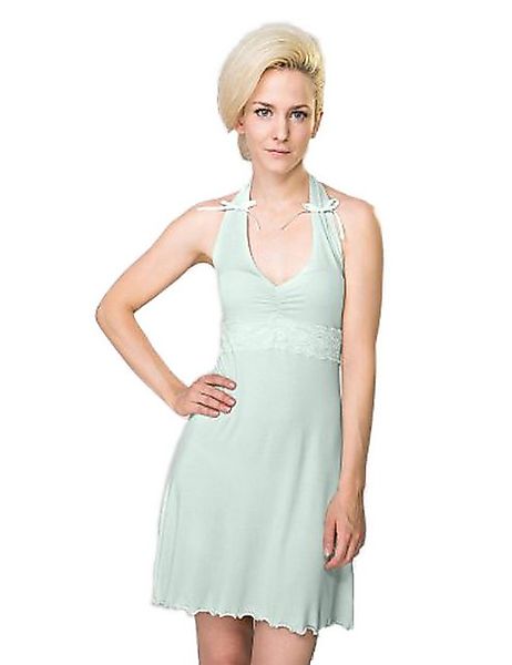 M-Diamant Sommerkleid Damen Sommerkleid mit V-Ausschnitt – Femininer Look N günstig online kaufen