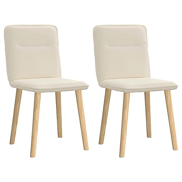 vidaXL Esszimmerstühle 2 Stk Leinen 4101231 günstig online kaufen